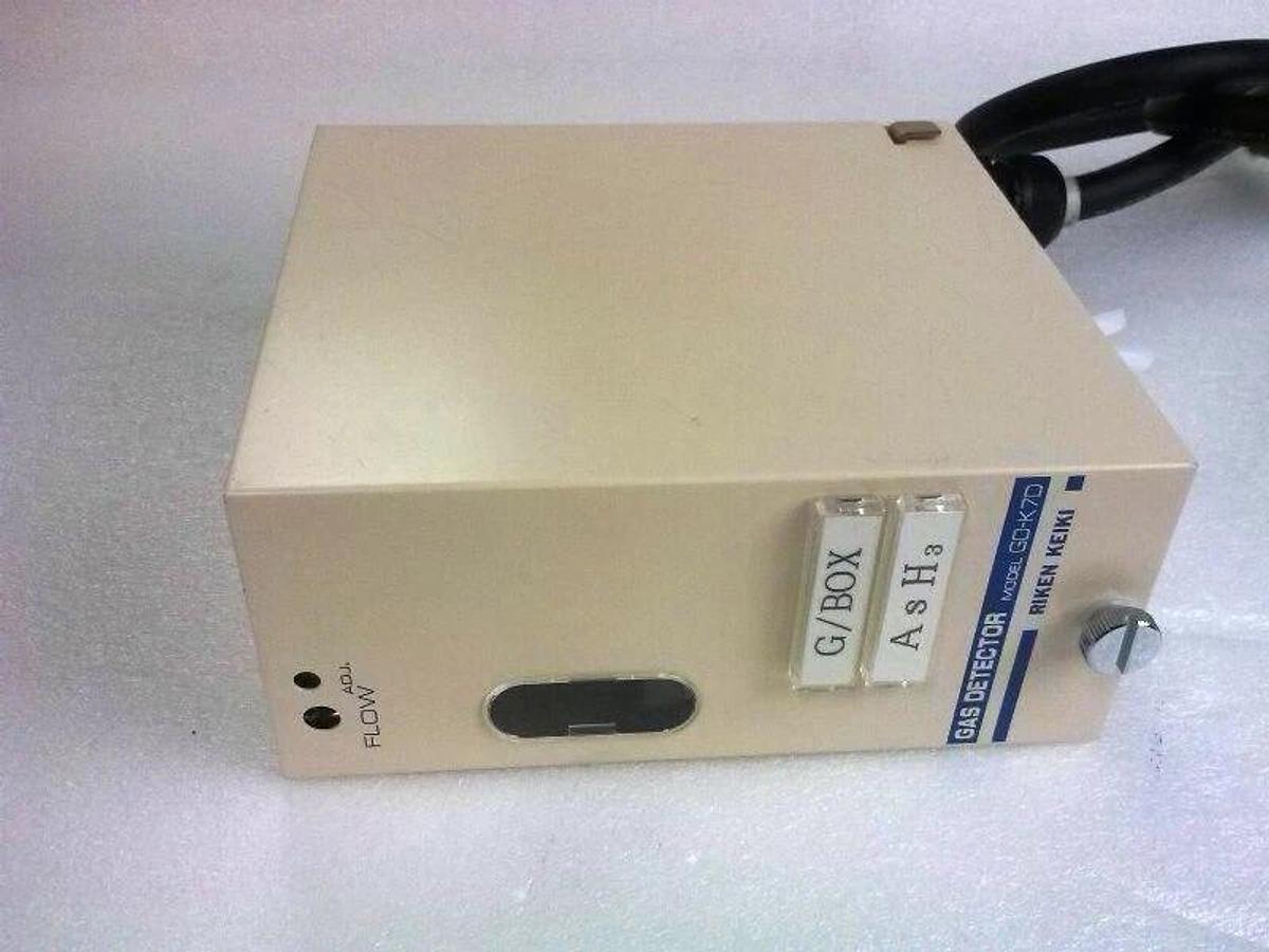 Used Riken Keiki GD-K7D Gas Detector for Gas Box AsH3, Used
