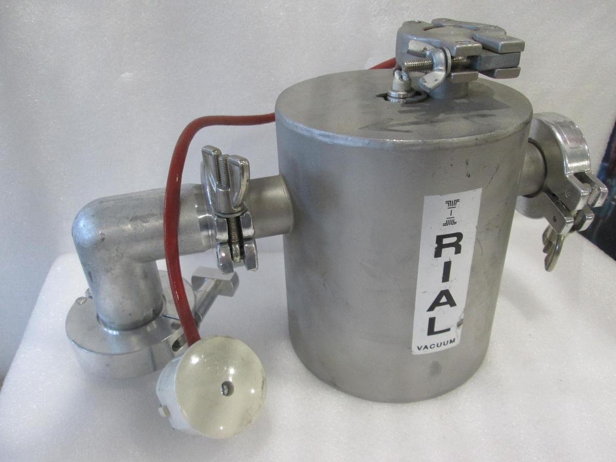 Used Huntington, Rial Vacuum Molecular Sieve Foreline Trap, Used