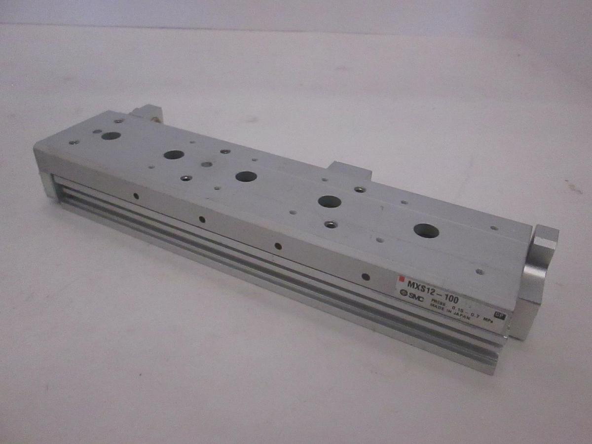 Used SMC, Slide Cylinder, MXS12-100, Used