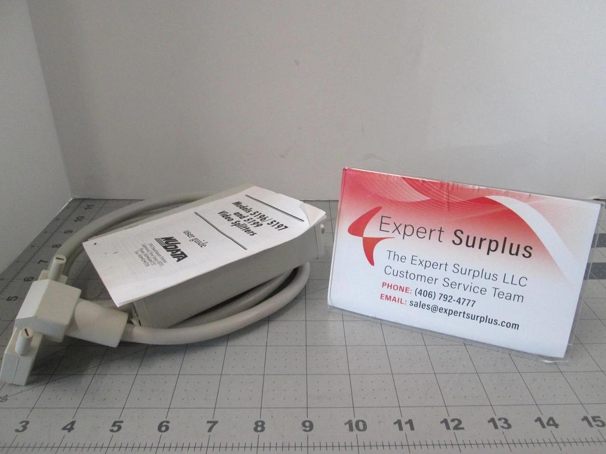 Nudata, Model 5197 Video Splitter w/ User Guide, New