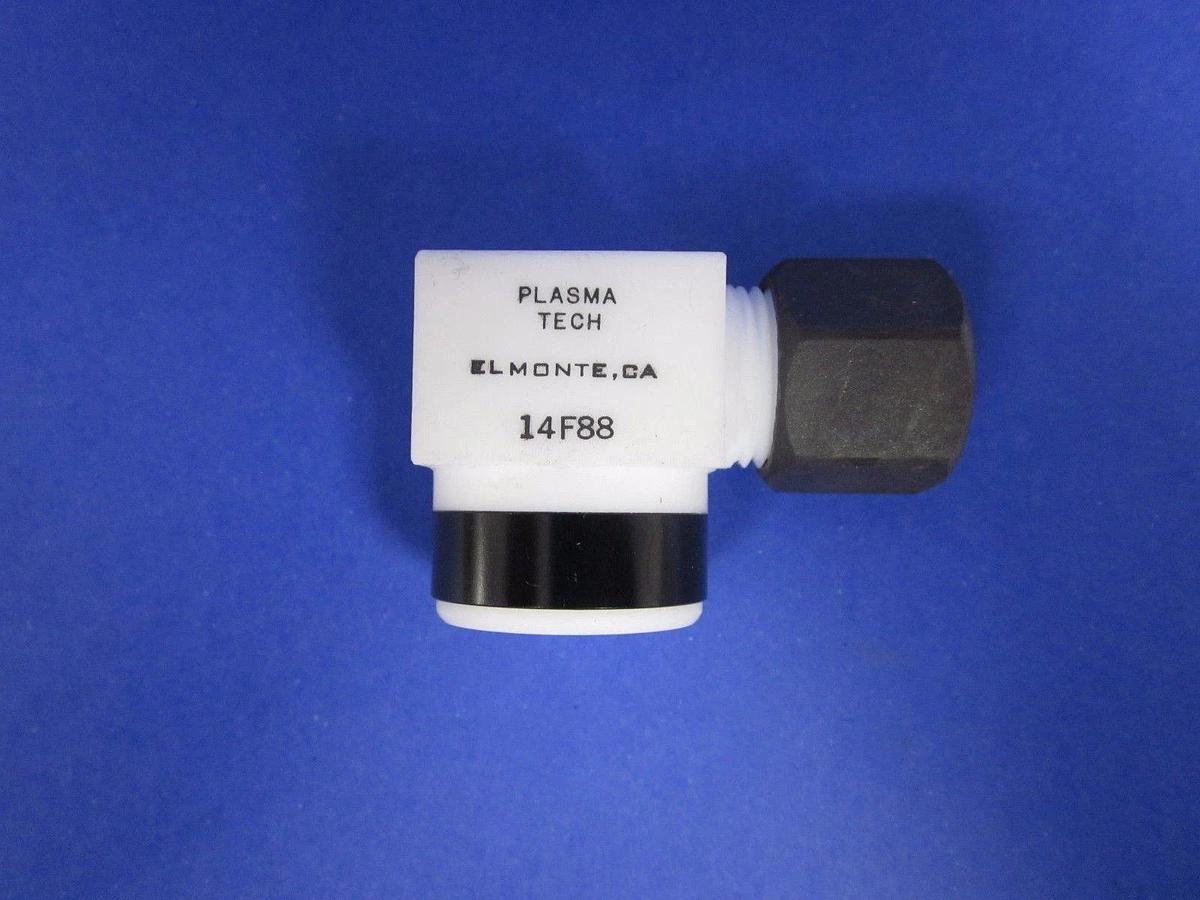 Plasma Tech Elbow Female Connector 14F88, 1/2" Tube x Pipe Thread - Lot of 6