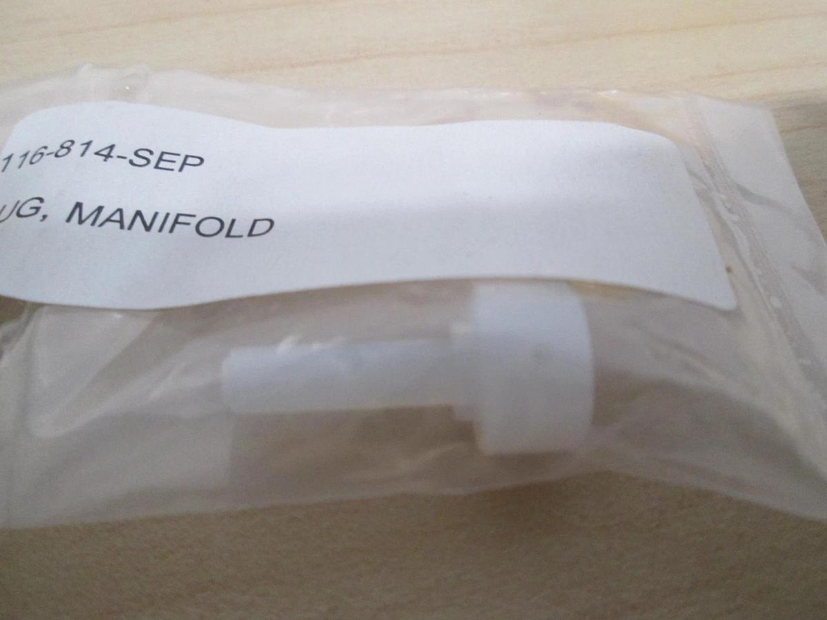 ASML, Plug, Manifold, 116-814, New. Lot of 50