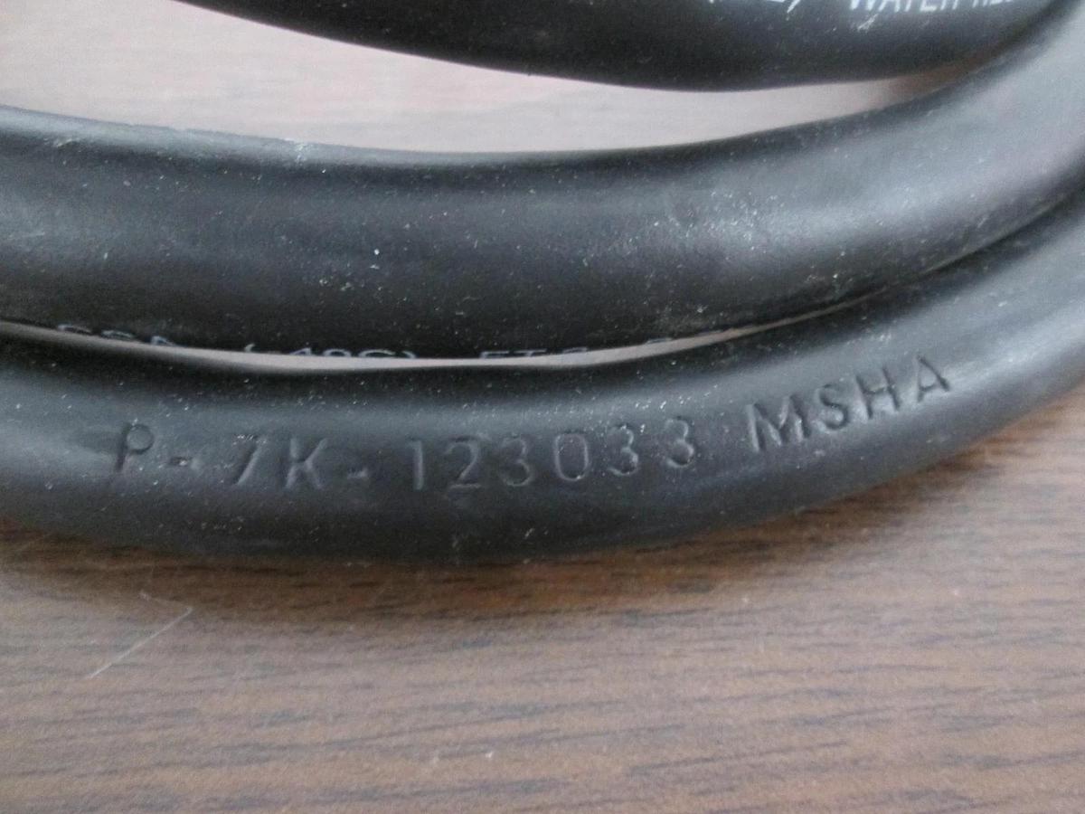 Used Carol Jacketed Cable, 12/4 90C (UL) w/L1620C Connector, Used