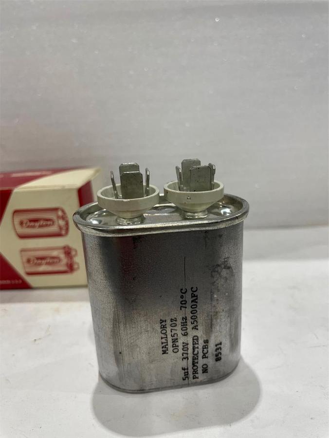 Used Mallory, OPN57OZ, Capacitor, used