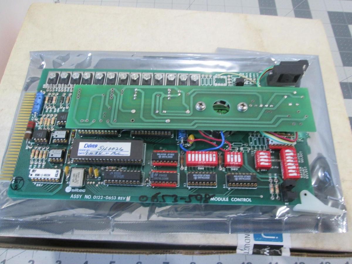Watkins Johnson, Siltec, 0122-0653, PCB Module Control, New