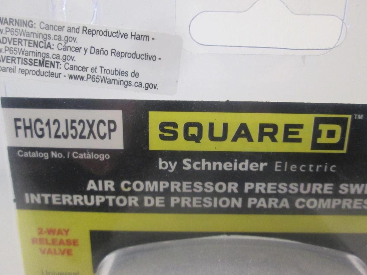 Used Square D, FHG12J52XCP, Pressure Switch Pump, New