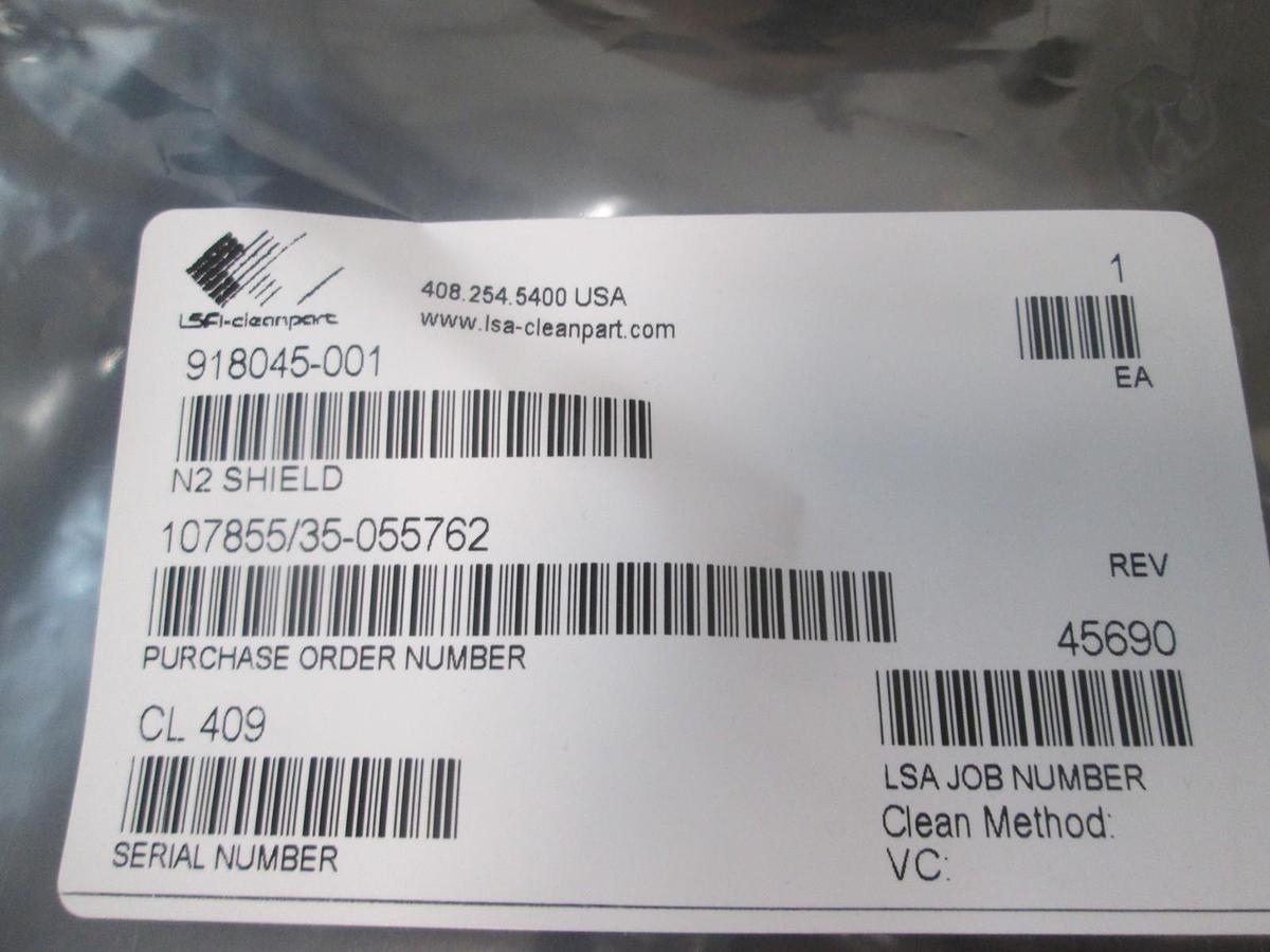 Used Watkins Johnson, 918045-001, N2 Shield, Stiffened for WJ999, New