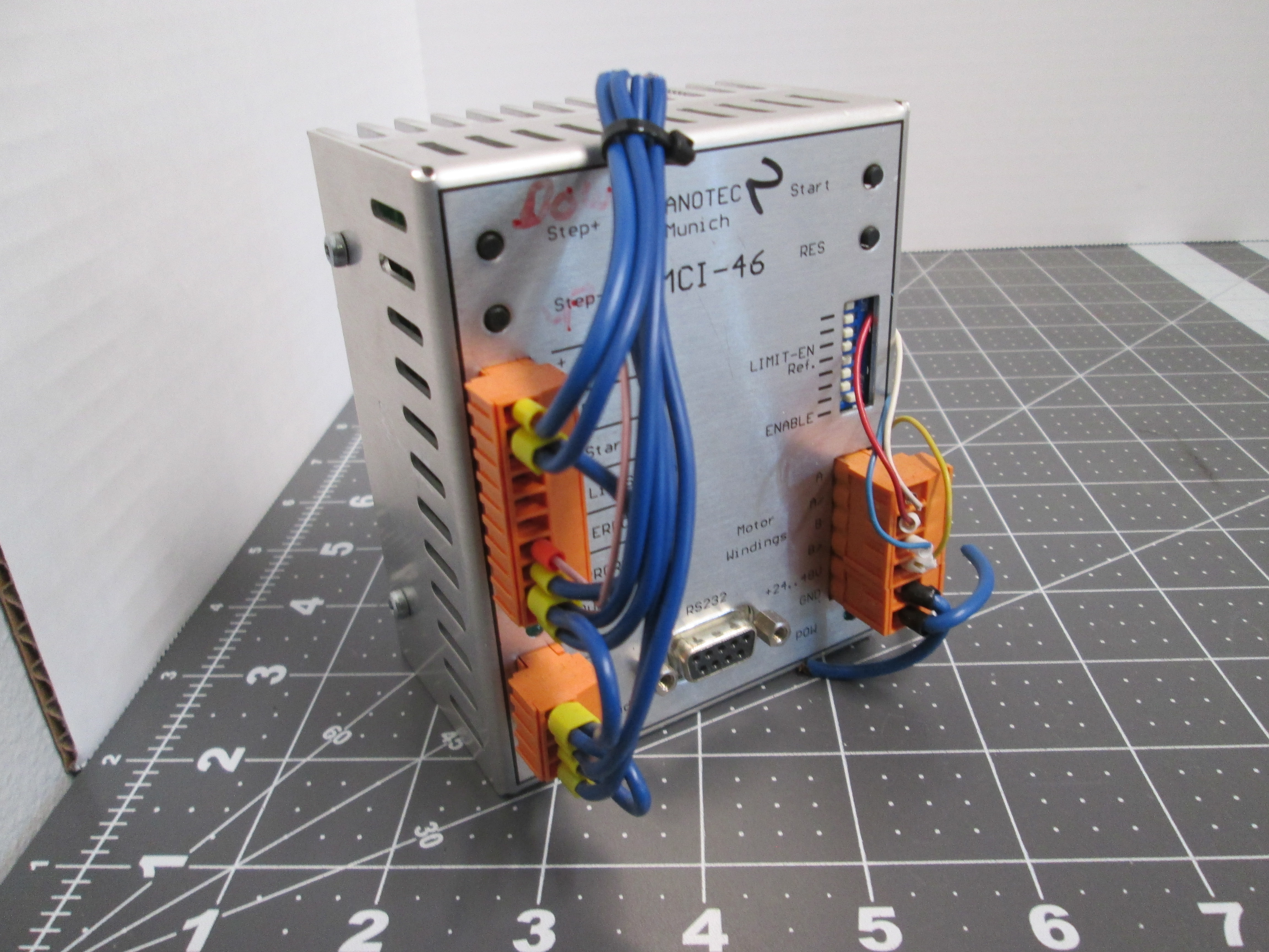 Used Nanotec Munich SMCI-46 Stepper Motor Controller Positioning Driver Module