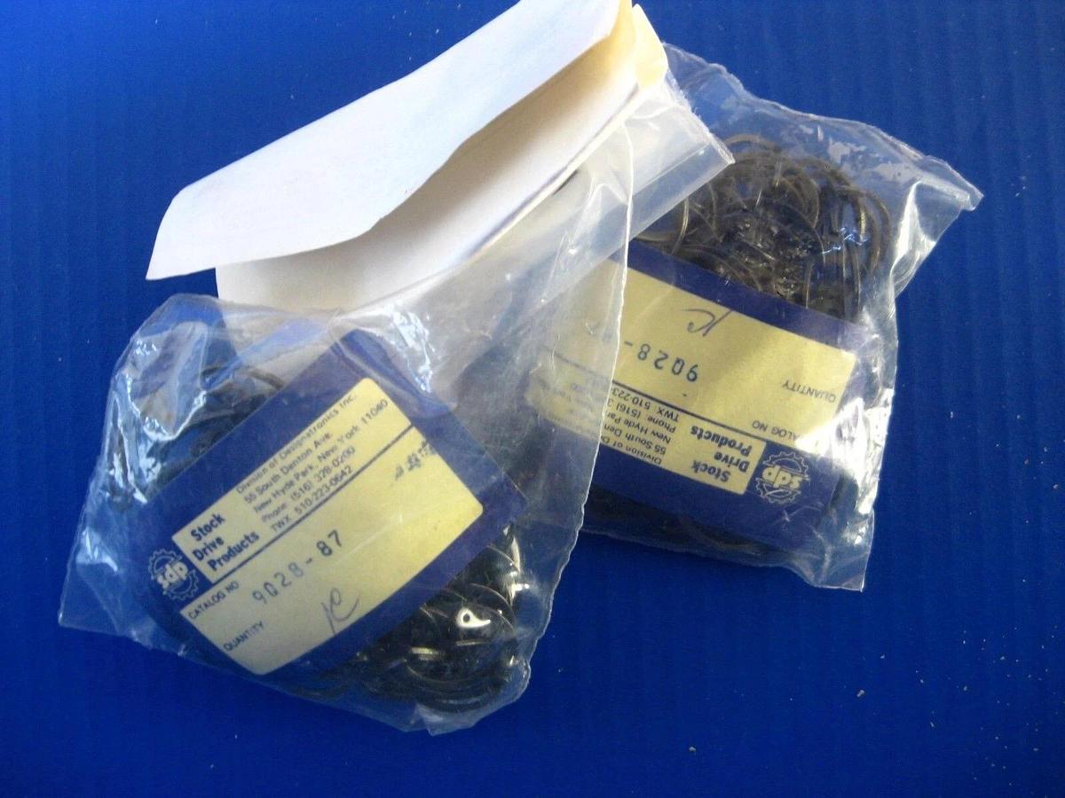 SDP 9Q28-87 Carbon Spring Steel Internal Ring- 0.875" Diameter Housing, 200/Lot