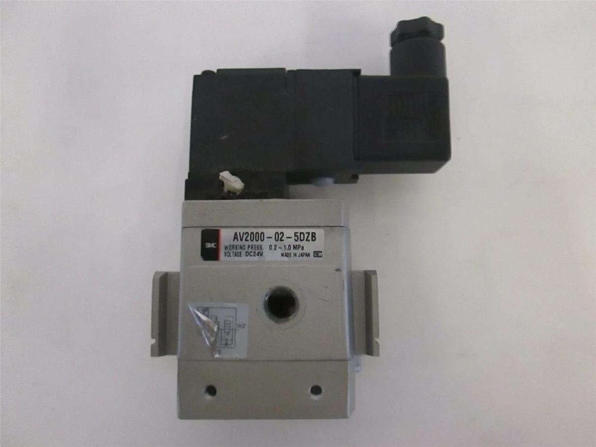 Used SMC, Solenoid Valve, V2000-02-5DZB, Used