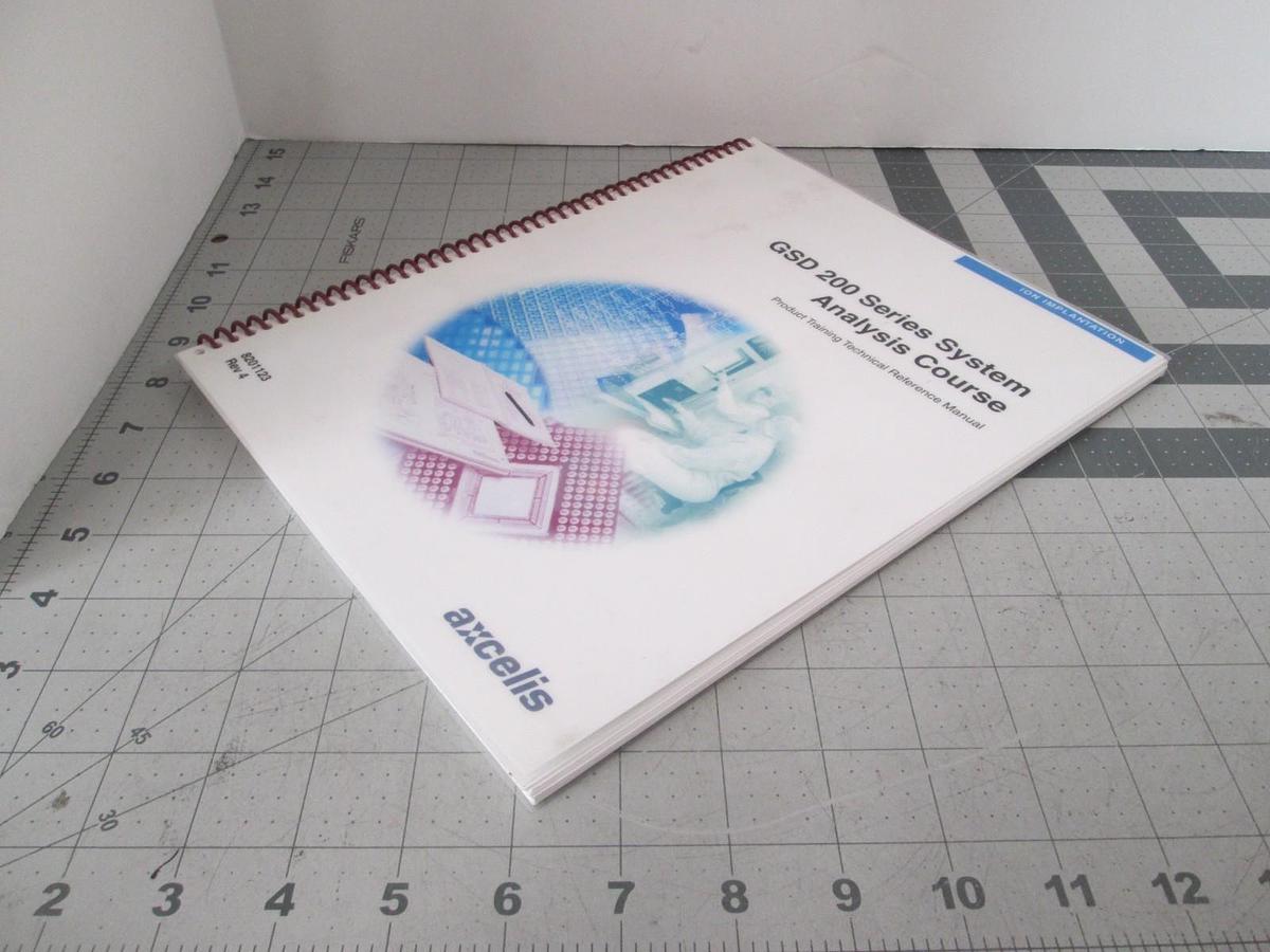 Used Axcelis, GSD 200 Series System Analysis Course, Used