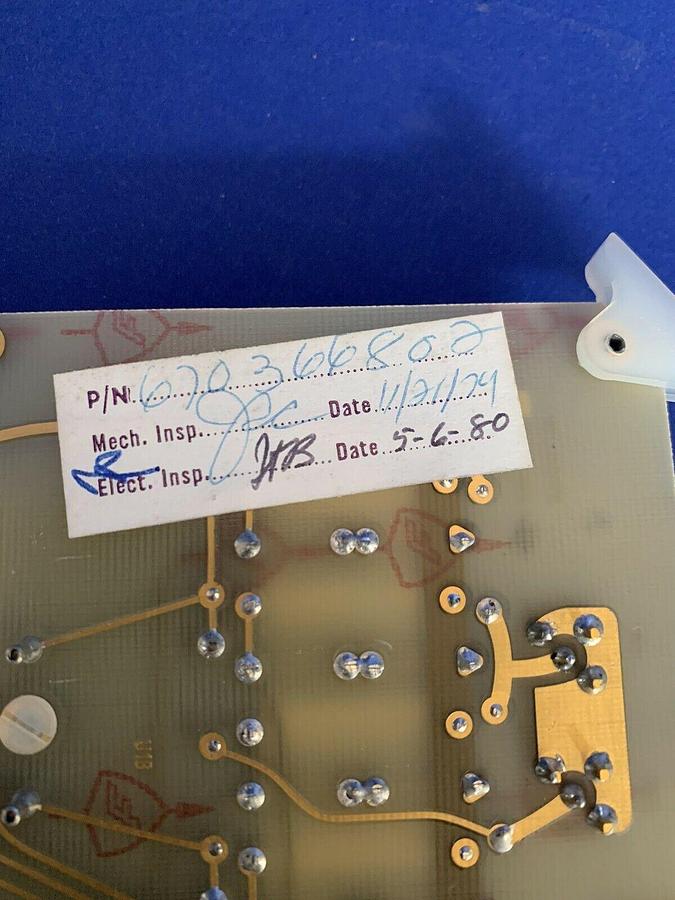 Used Tektronix 670-3668-02 1803 CF1 Logic PCB, Used