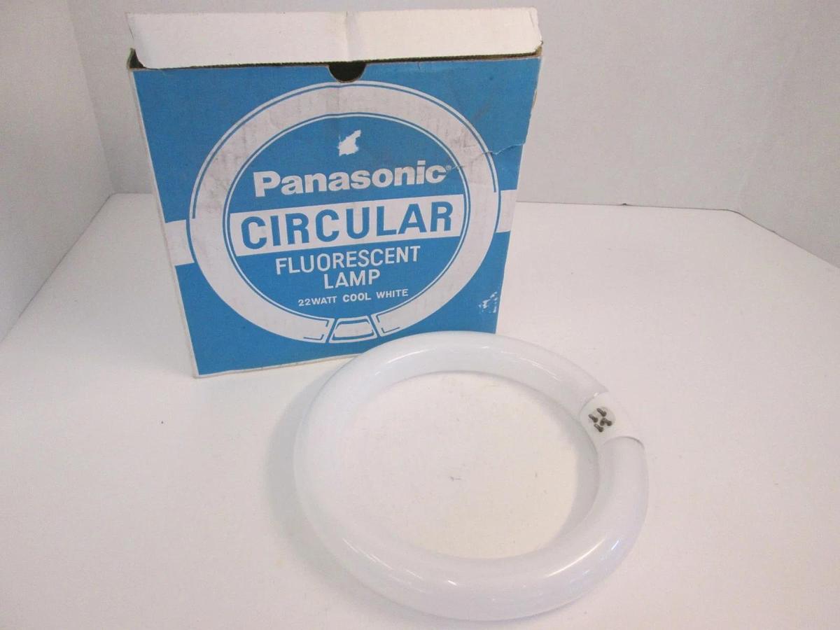 Used Panasonic Cool White Circular Fluorescent Lamp, FC8T9/CW/RS, New