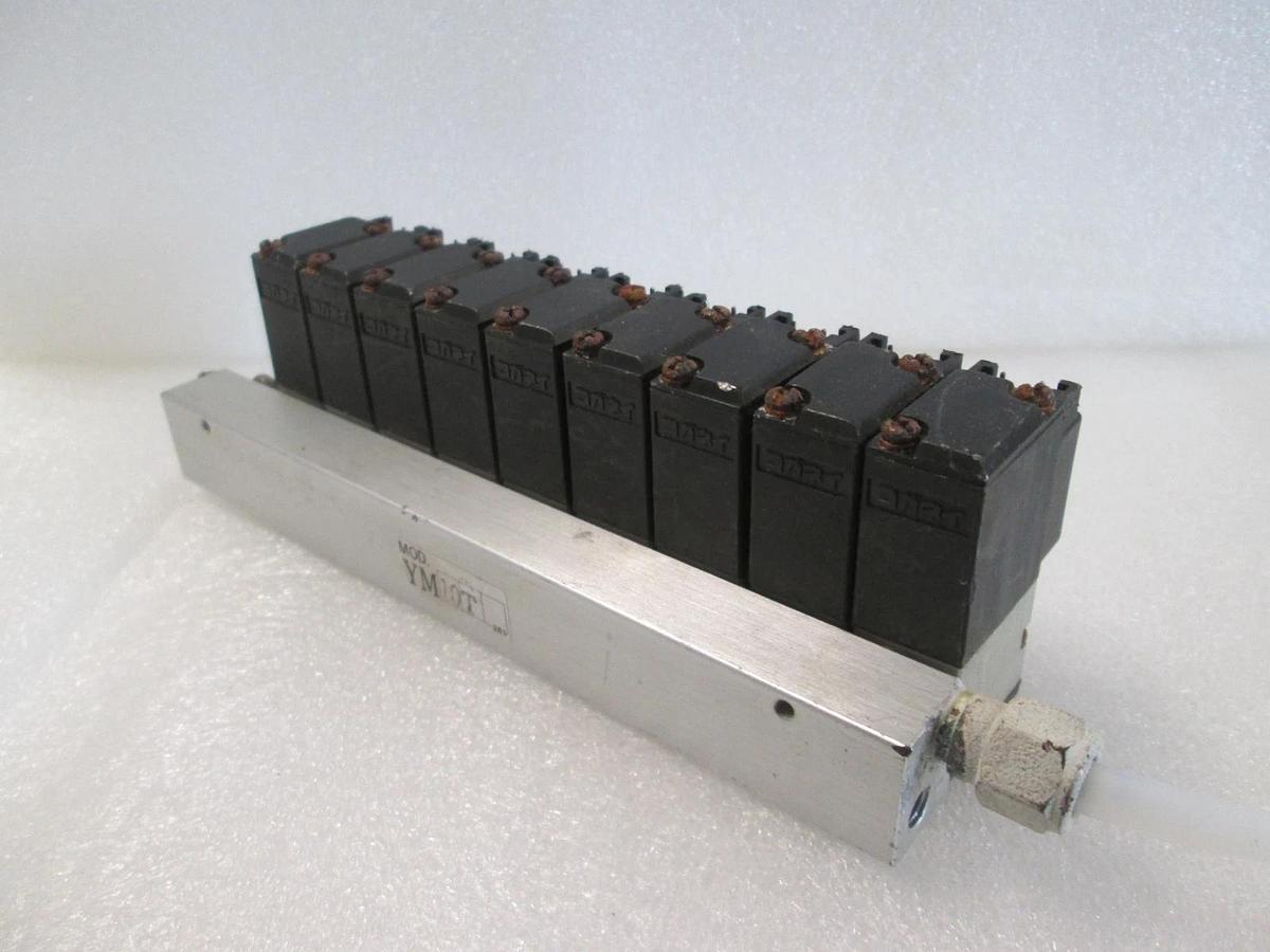 Used Koganei, 030E1, Solenoid Valve Block Assy, 9 Valve, Used