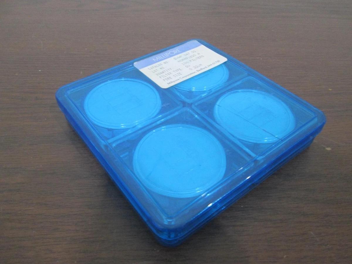 Millipore, GVWP 047 00, Filter Type GV, Pore Size .22um, New, Lot of 100 Filters