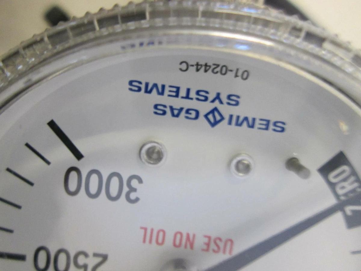 Used Semi Gas, IPS 122, SPAN, 0-3000 PSI, VCR 1/4 with connector