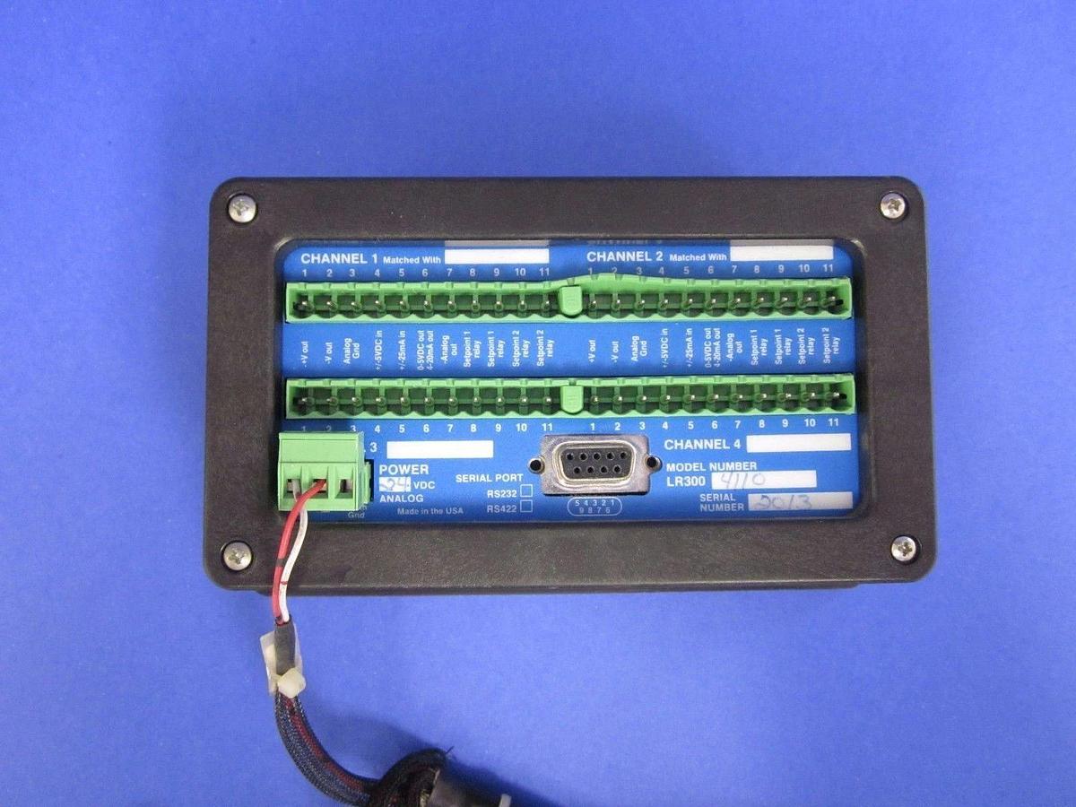Used Span Instruments LR300 Multi-Channel Controller Display, transducer display unit