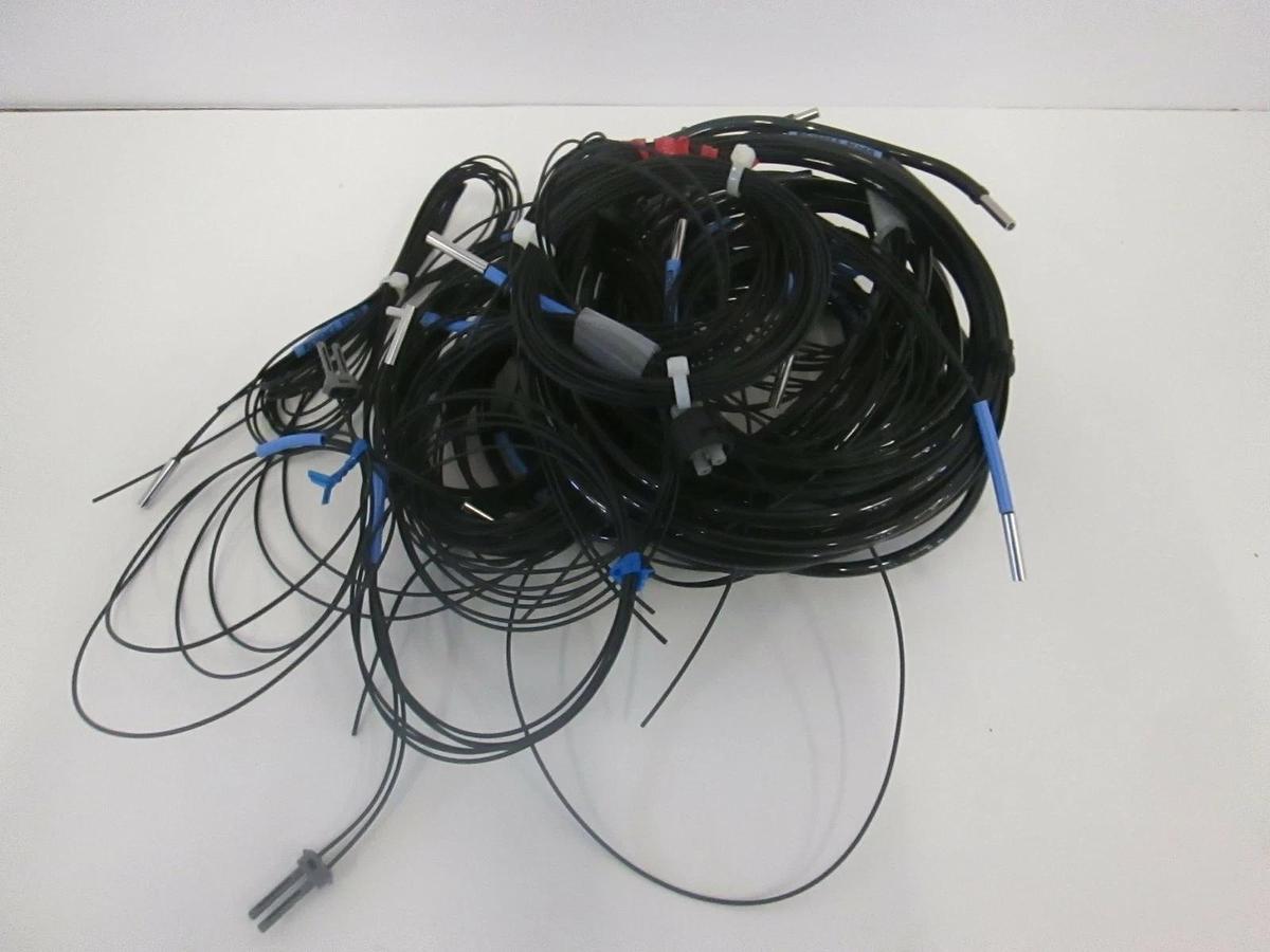 Used Keyence, FU-48, Fiber Optic Sensor, Used, Lot of 19