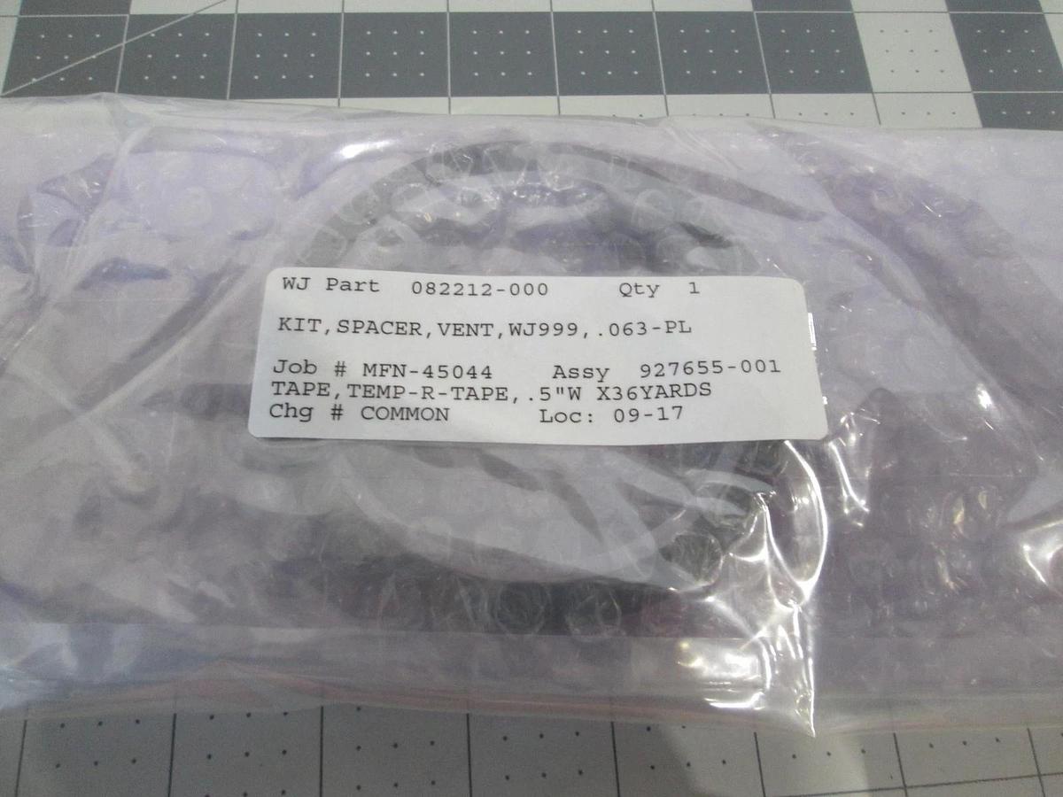 Watkins Johnson, 927655-00, WJ999 APCVD Vent Spacer Kit, New