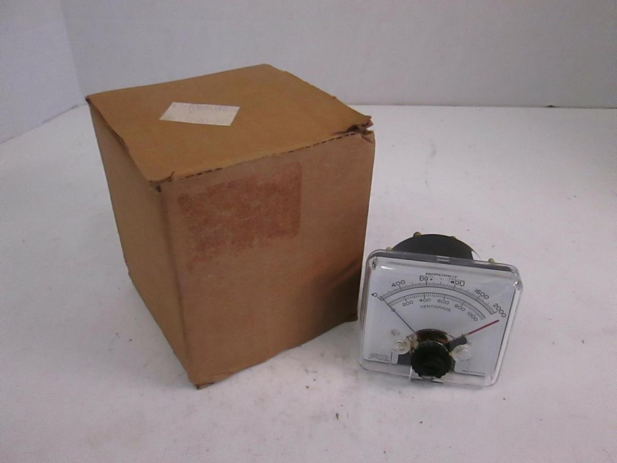 API Shielded Meter 26-8904-2501, 0-2000F, 0-1000C, NIB