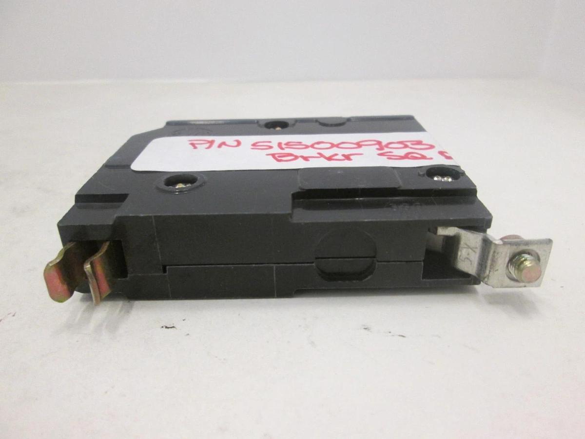 Used Square D, CIRCUIT BREAKER 15AMP, 1P, Used
