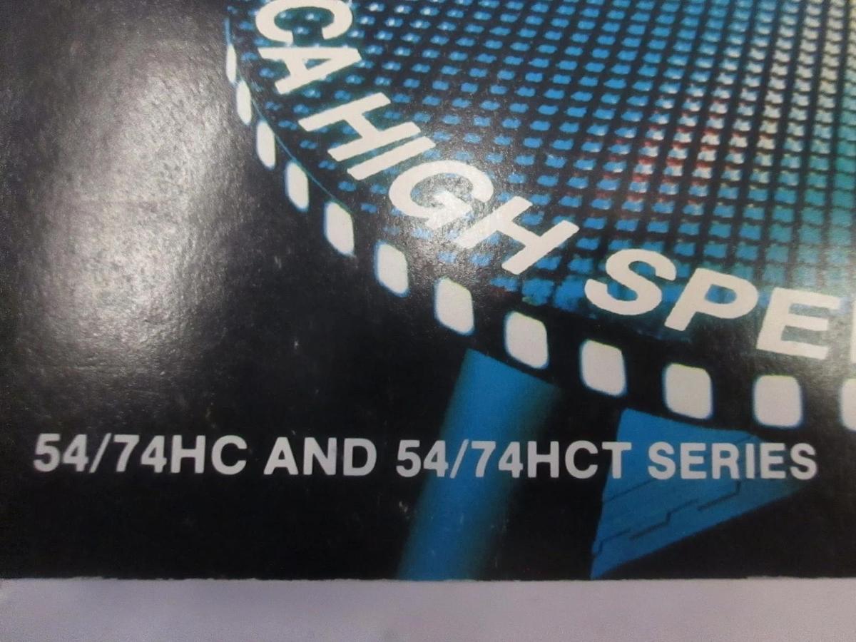 Used RCA High-Speed CMOS Logic IC's Databook, Used