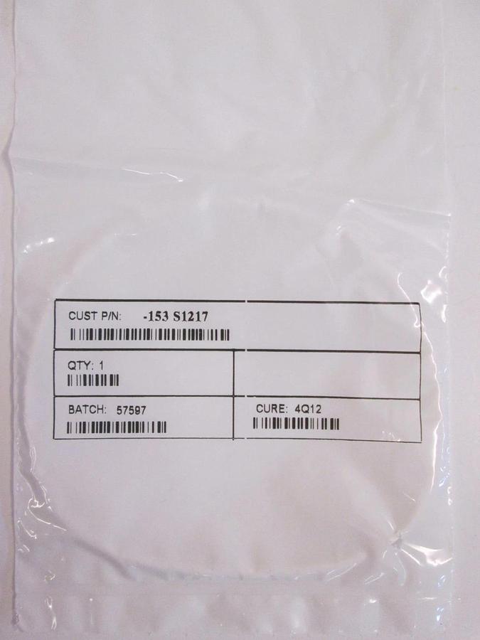 Used International Seal Co, White,153-SC1217, O-Ring Lot of 111