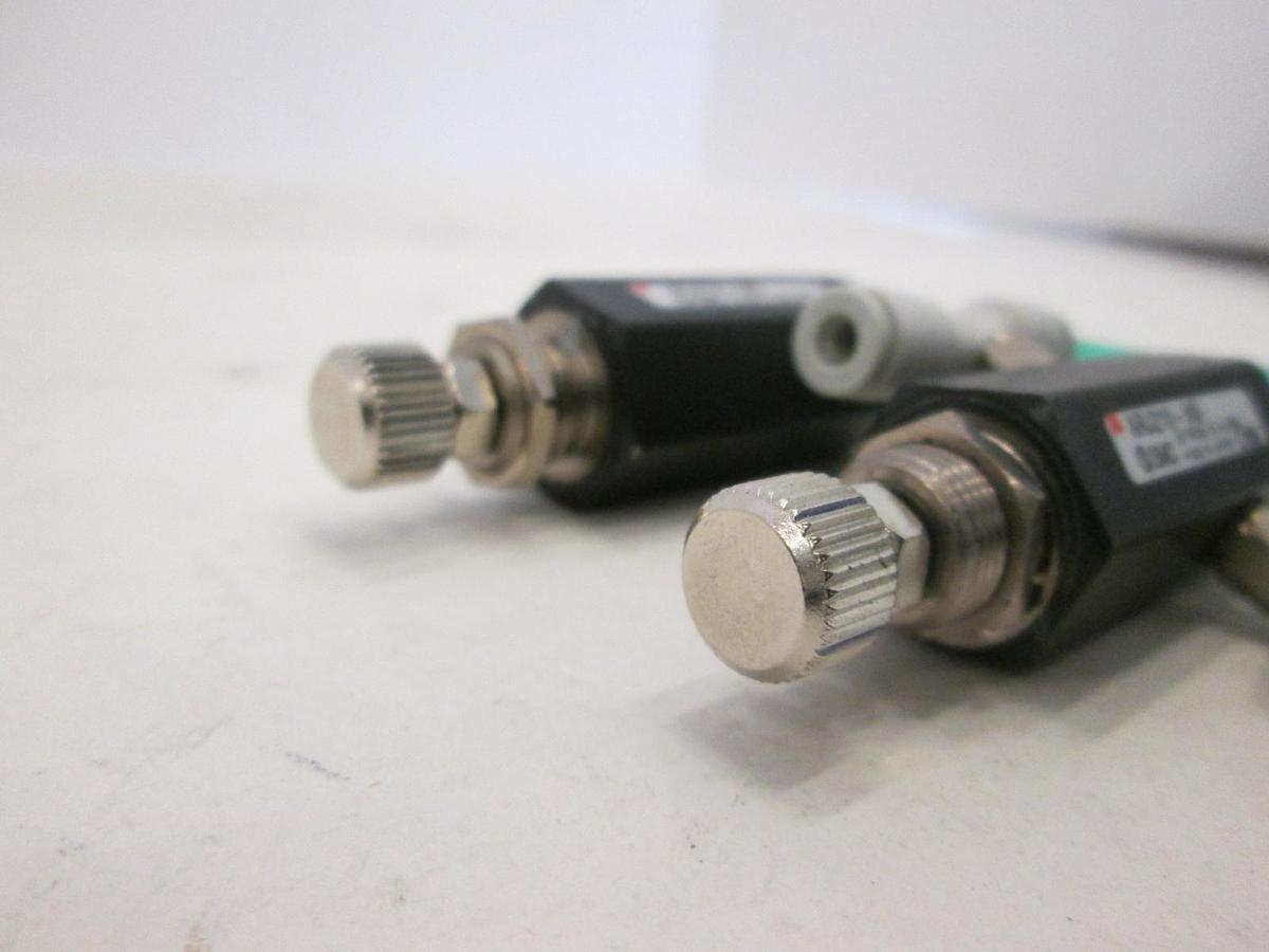 Used SMC, Mini Pressure Regulator, ARJ210-M5, Used, Lot of 2