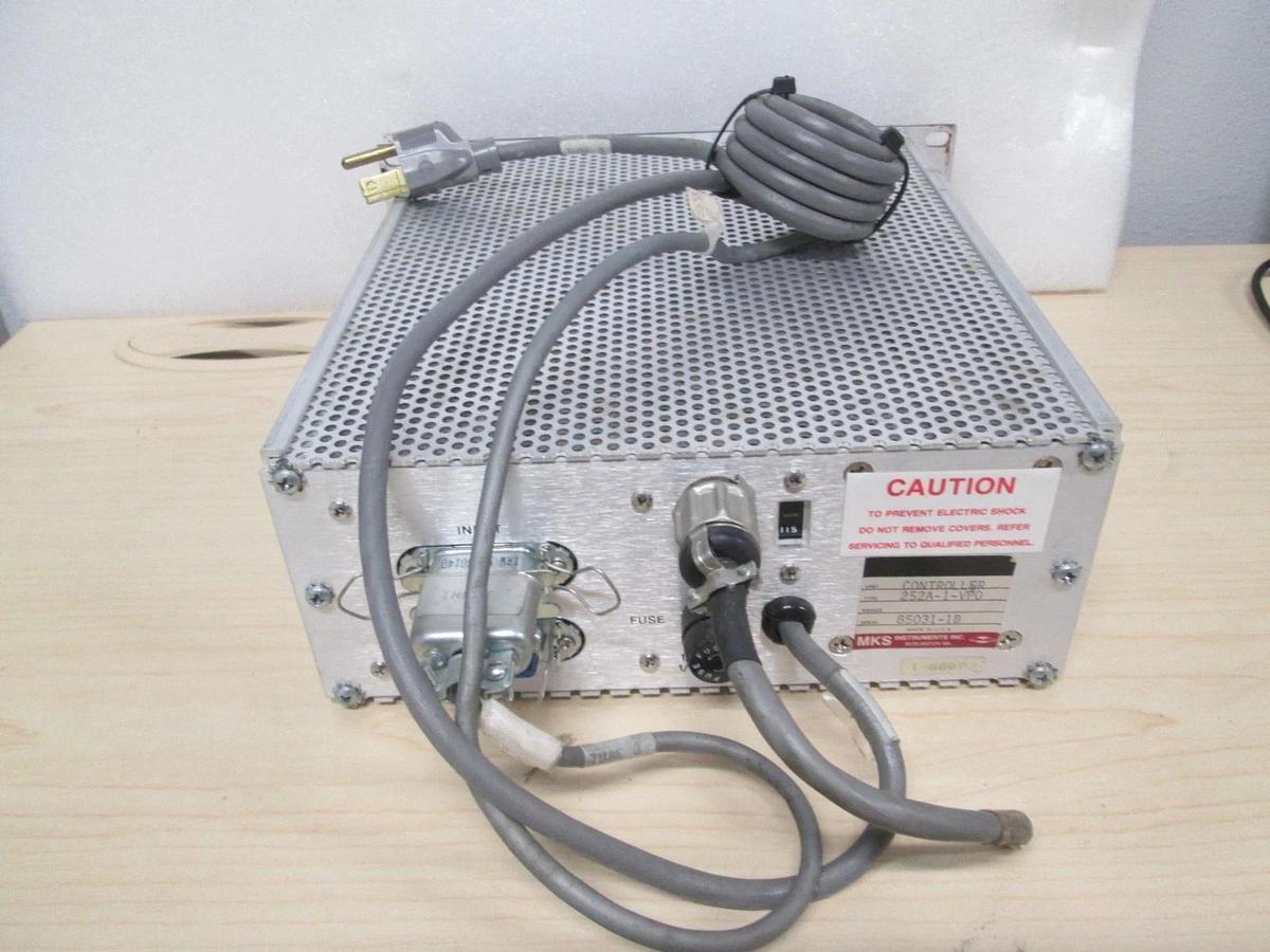 Used MKS, Type 252A, Exhaust Valve Controller, 252A-1-VP0, Used