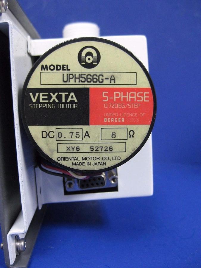 Used TEL Vertical furnace Throttle Valve Exhaust Controller w/ Vexta Motor, EC-3321L