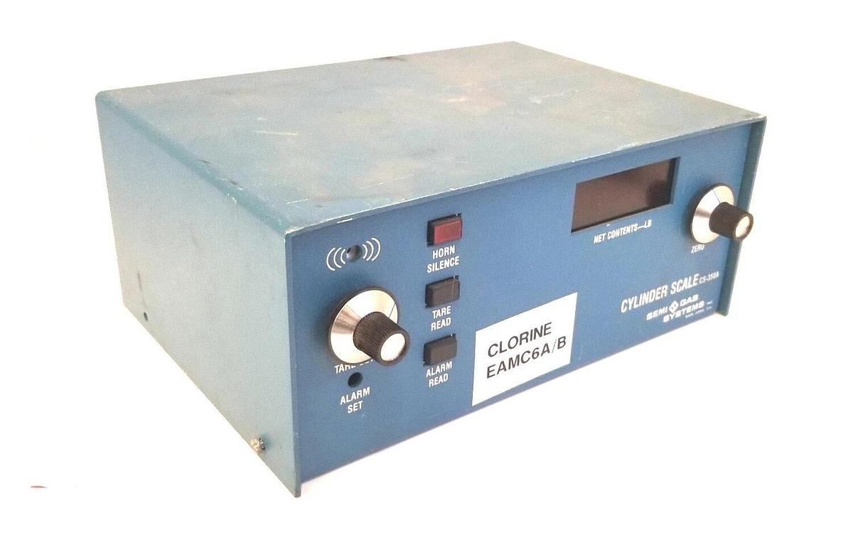 Used Semi-Gas Systems CS-350A Cylinder Scale , Used