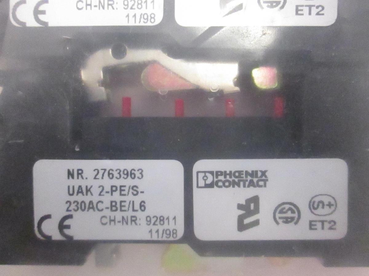 Phoenix Contact, Surge Protector, UAK 2-PE/S-230AC-BE/L6, New, Lot of 3