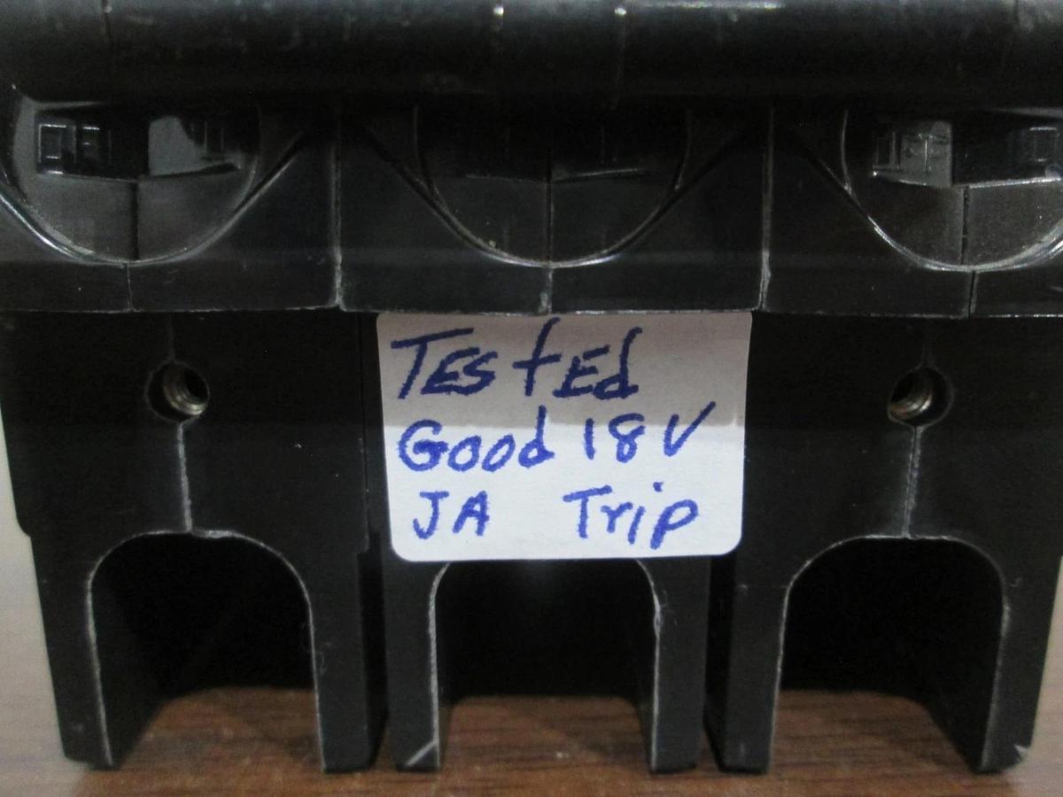 Used Airpax, 219-3-8625-16, 3 Pole Circuit Breaker, 50/50/100A, Used