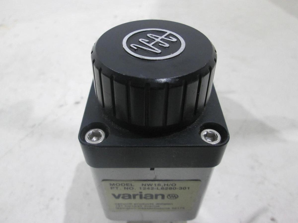 Used Varian, NW16,H/O, manual Block Valve, Used
