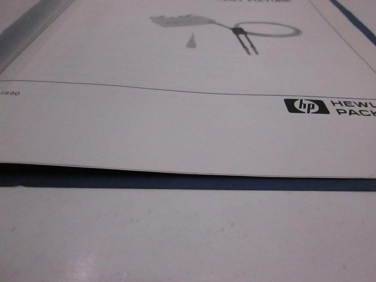 Used HP 16334A Test Fixture, Operation Note, Used