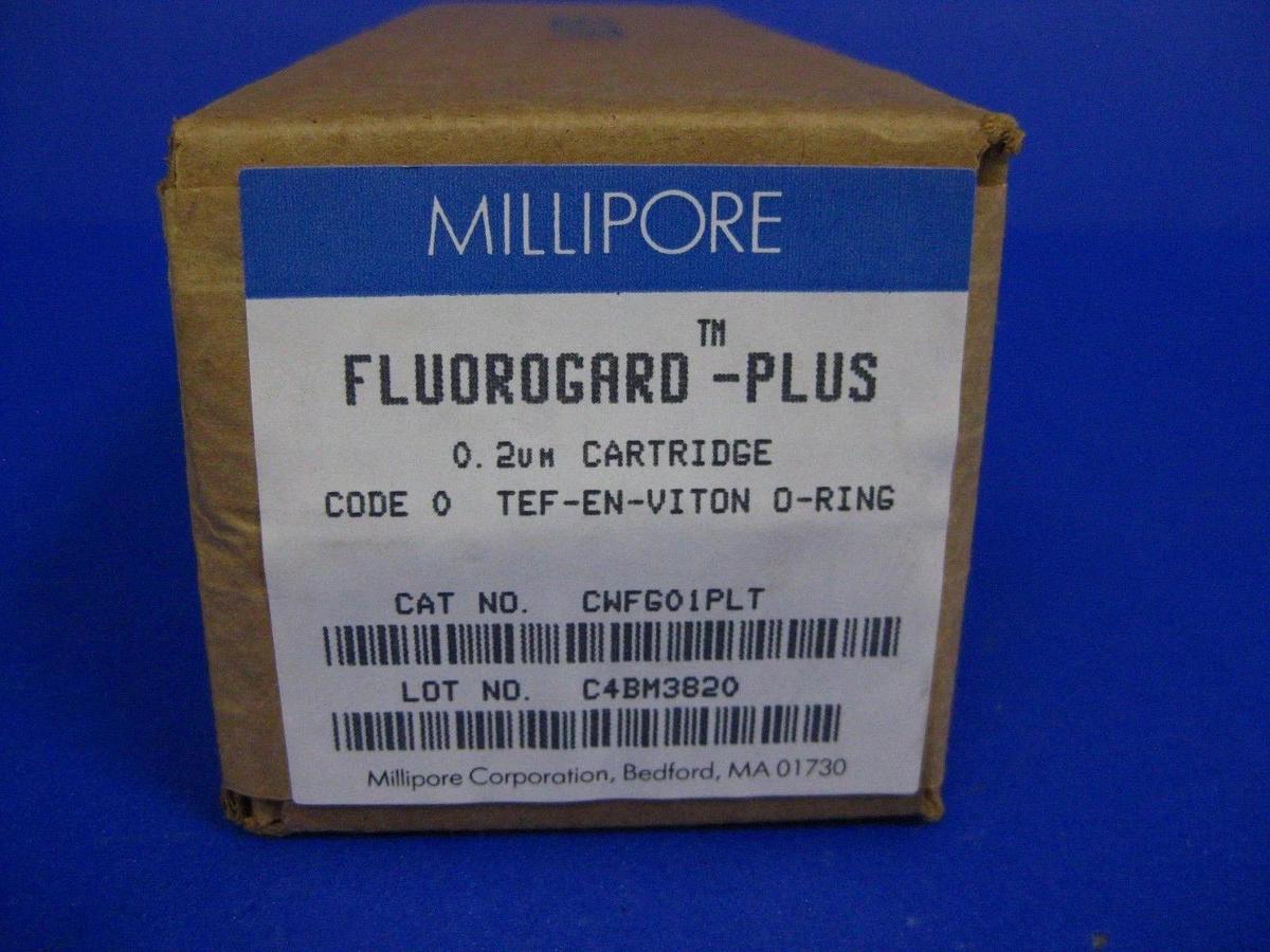 Millipore Fluorogard Plus CWFG01PLT Cartridge Filter, 1.0um, 10"L, TEV O-ring