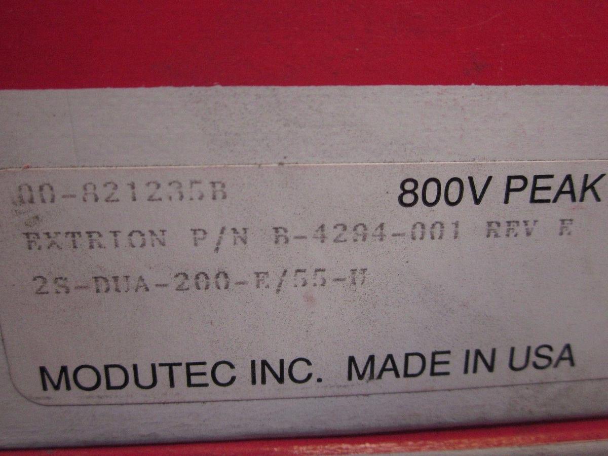 Used VARIAN  B-04294001 / MODUTEC 00-821235B Meter Gauge, 0-2K Microns - Lot of 2