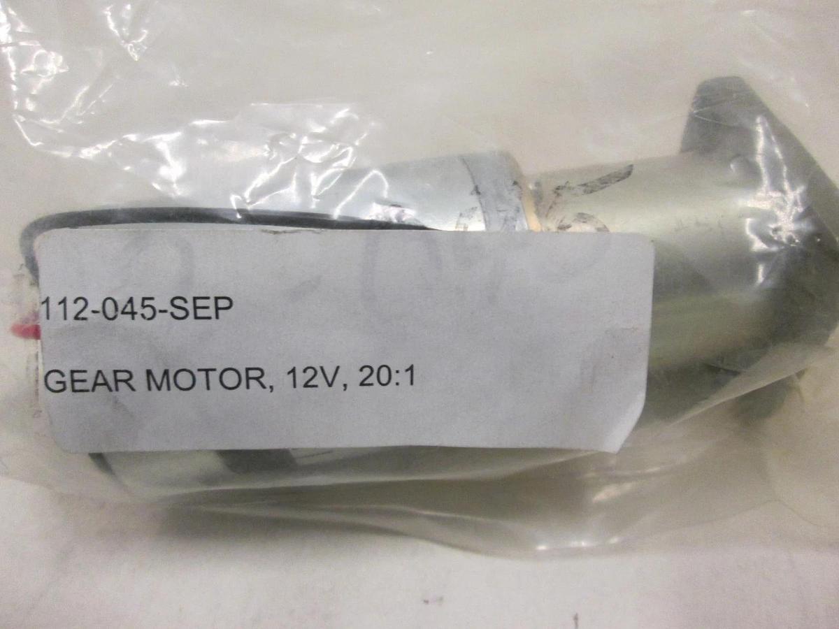 TRW Electronics, M409M1002, 12V GEAR MOTOR, New