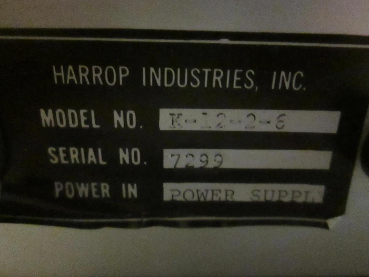 Used Harrop Industries, Lab Heater Assy, K-12-2-6