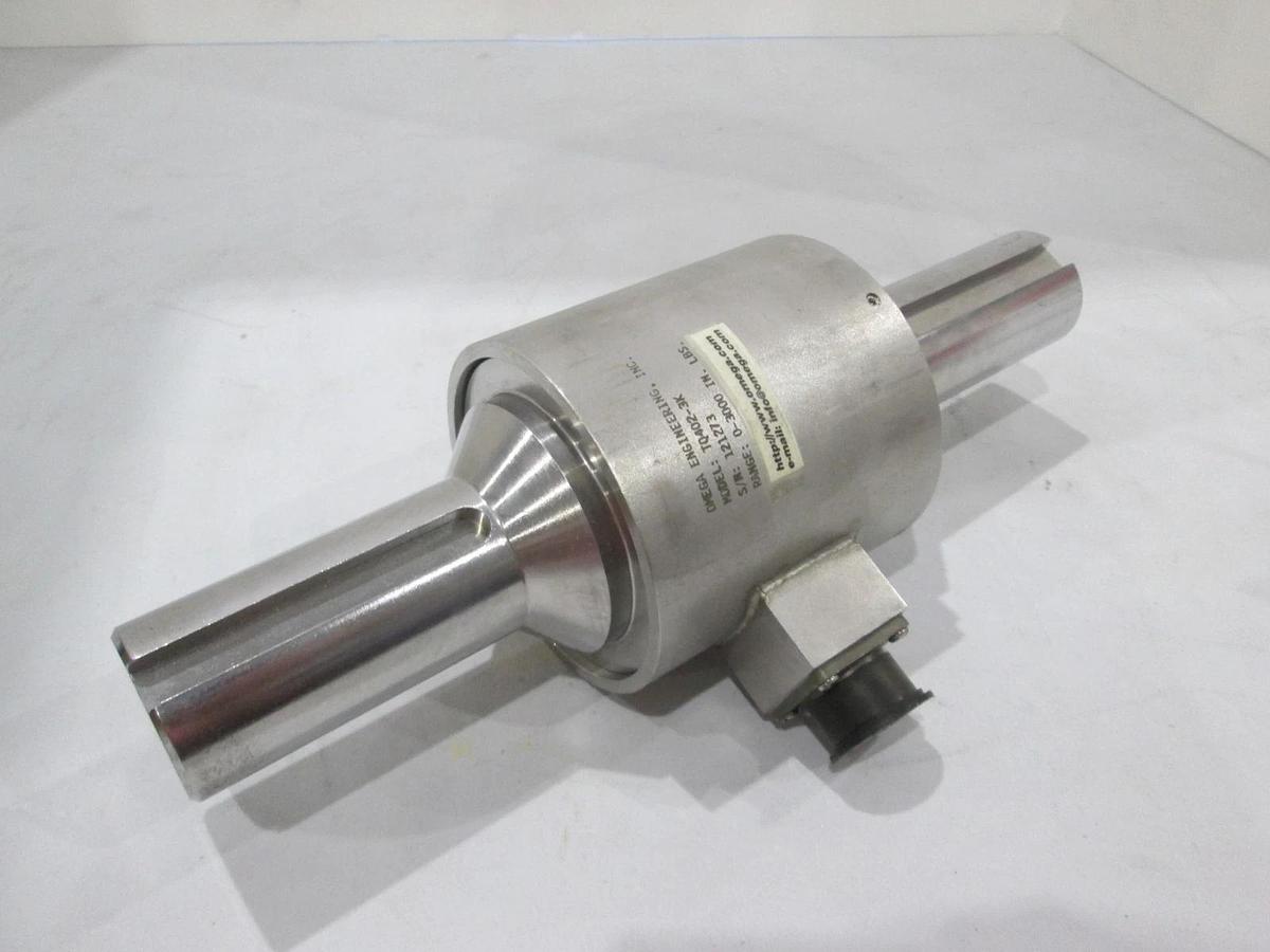 Used Omega, TQ402-3K, 0-3000 In. Lbs. Reaction Torque Sensor, Used