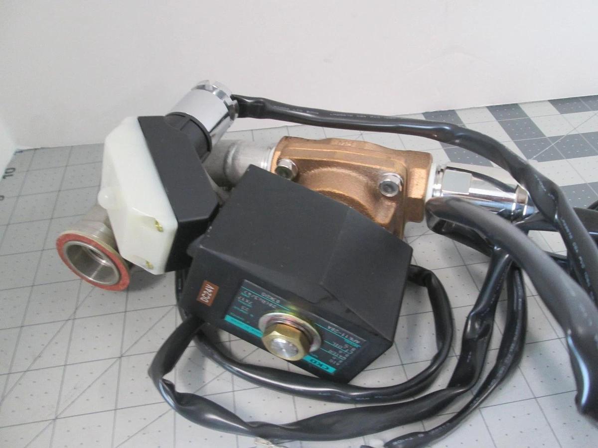 Used CKD, APK11-20A, Valve, DC24V H2O, Pilot Kick Type 2 Port w/ Hardness, Used