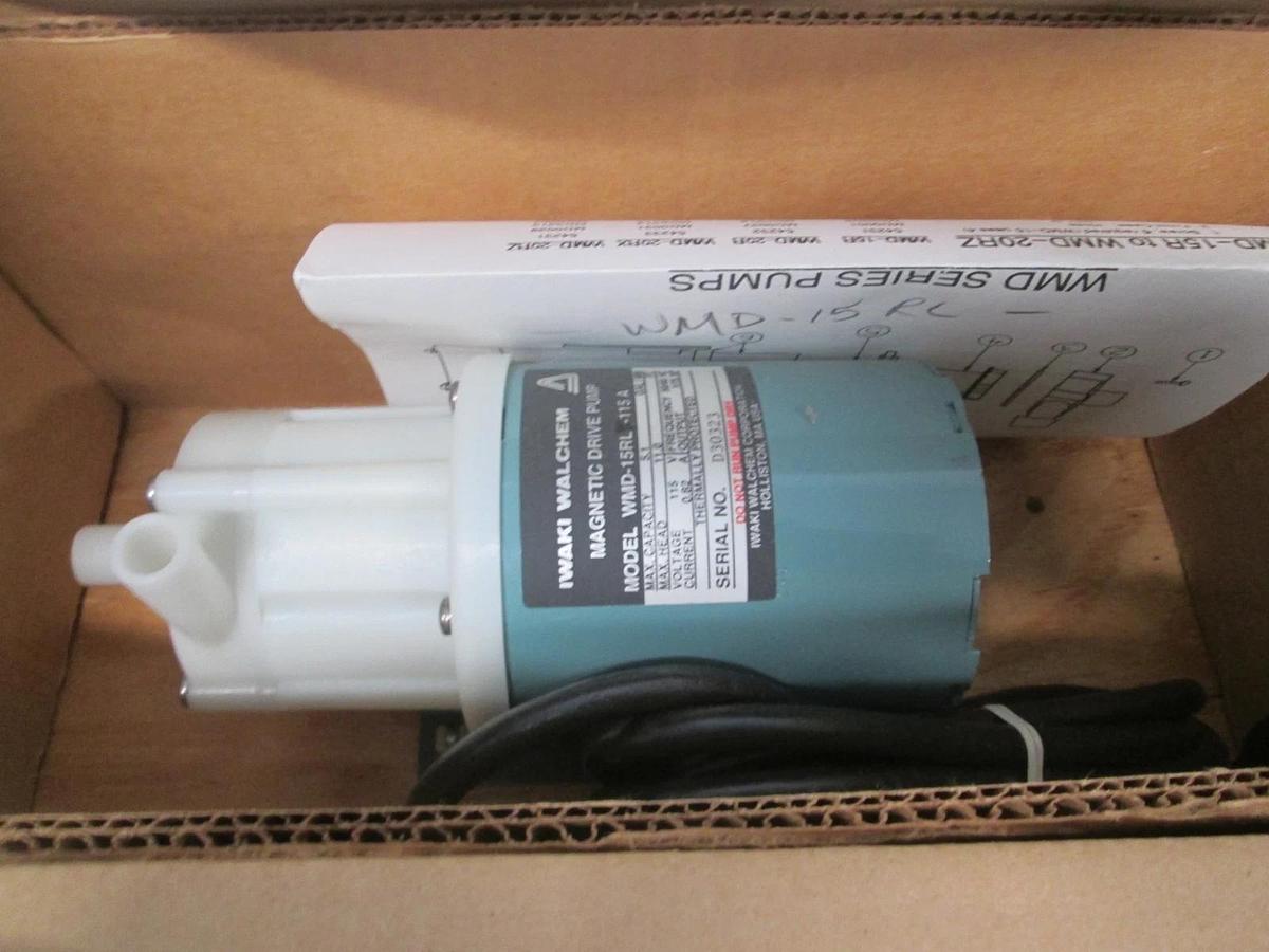 Iwaki Walchem, WMD-15RL-115A, Magnetic Drive Pump, New