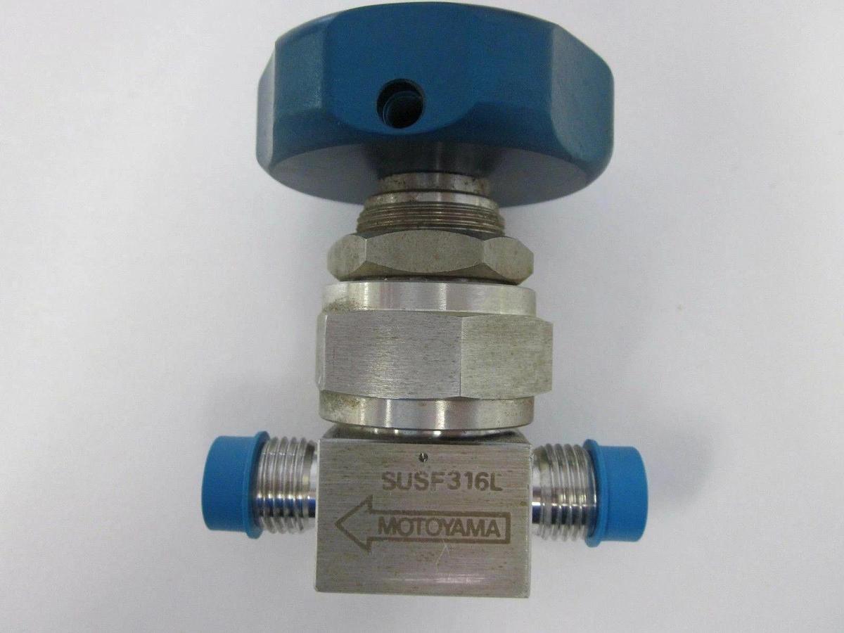 Used UCV Motoyama Ultra Clean SUSF316L Micro-Flow Valve 10K-1/4" MVCR - LOT of 3