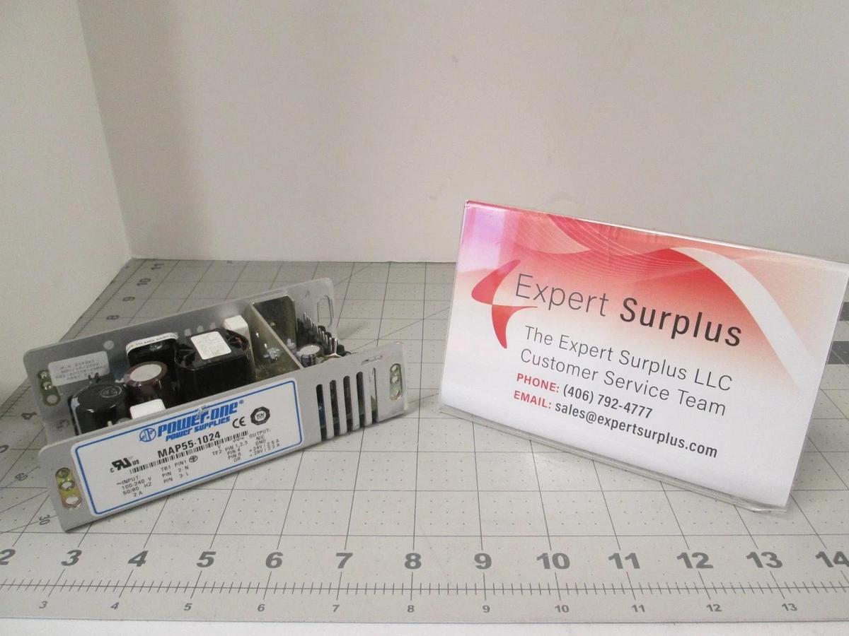 Used Power One, MAP55-1024, Power Supply, Used
