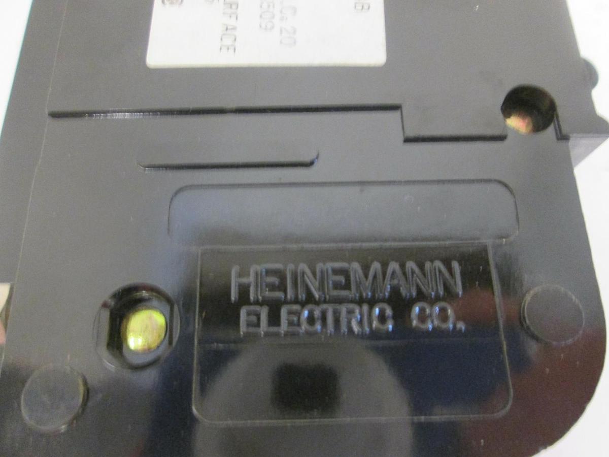 Used Heinemann CD2-A8-AB, 2 Pole Circuit Breaker- Used