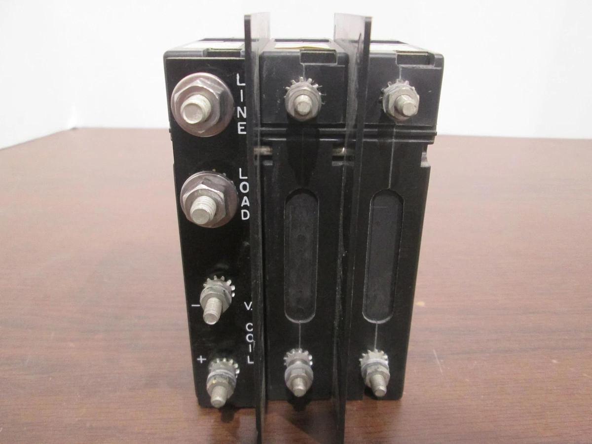 Used Airpax, 219-3-8625-16, 3 Pole Circuit Breaker, 50/50/100A, Used