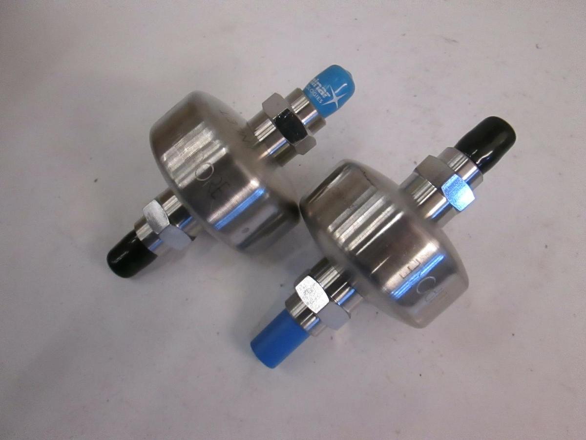 Used Millipore Wafergard Inline Gas Filter WGFG06WR1, MVCR - Lot of 2 Used