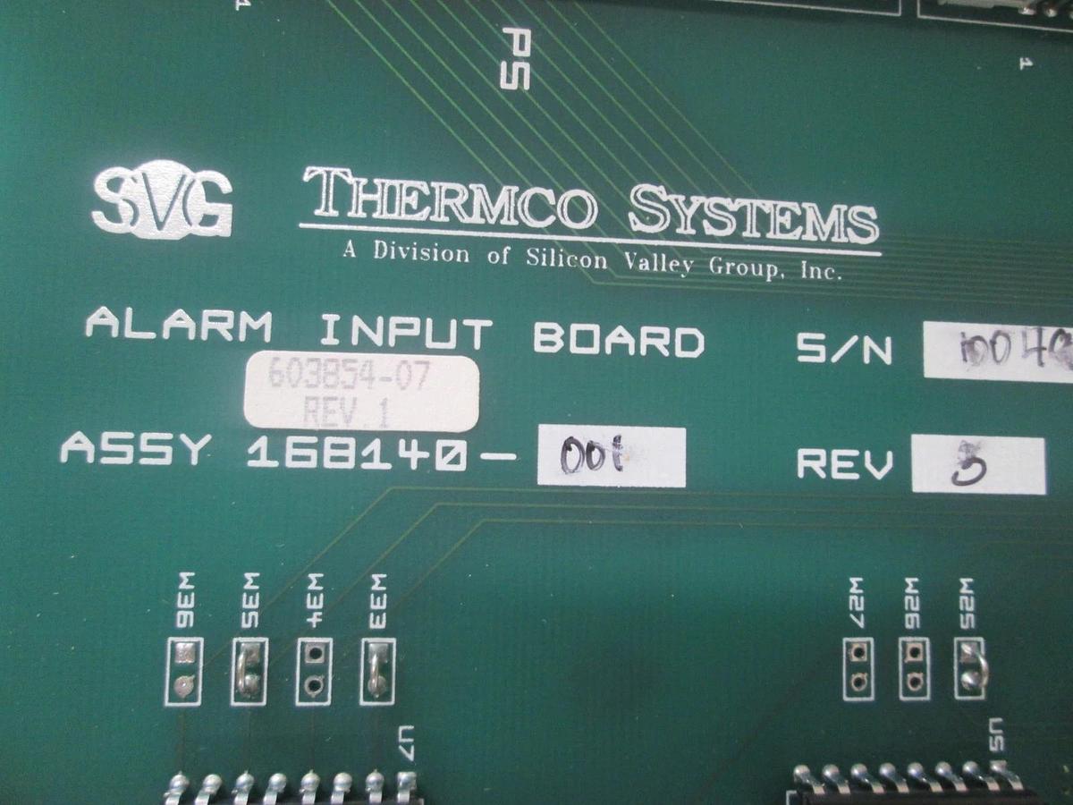 SVG, SPT Micro, 603854-07, Alarm Input Nitride Process, PCB Assy, New