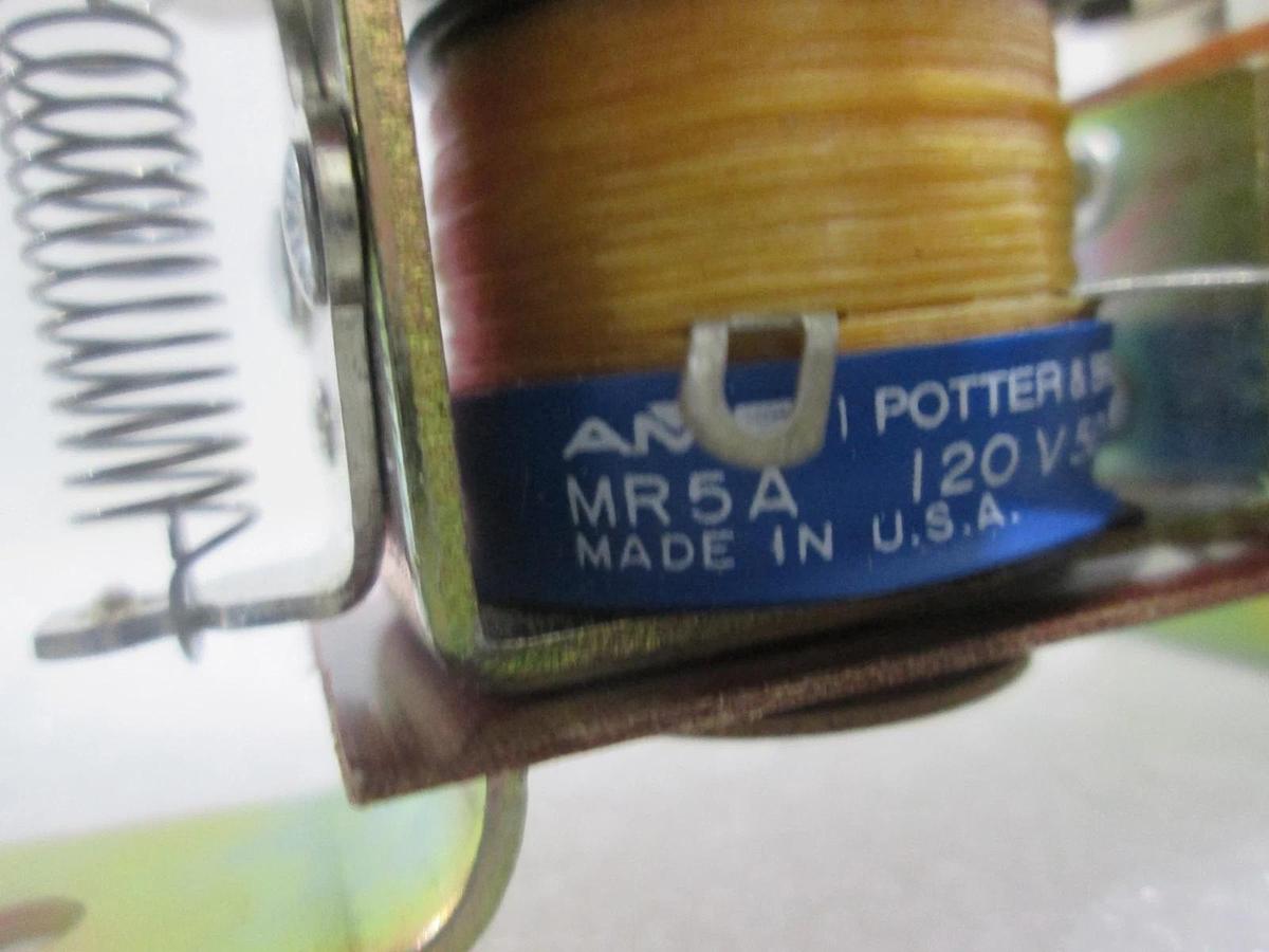 Potter & Brumfield, MR5A, Relay, 120 V, 50-60Hz, New