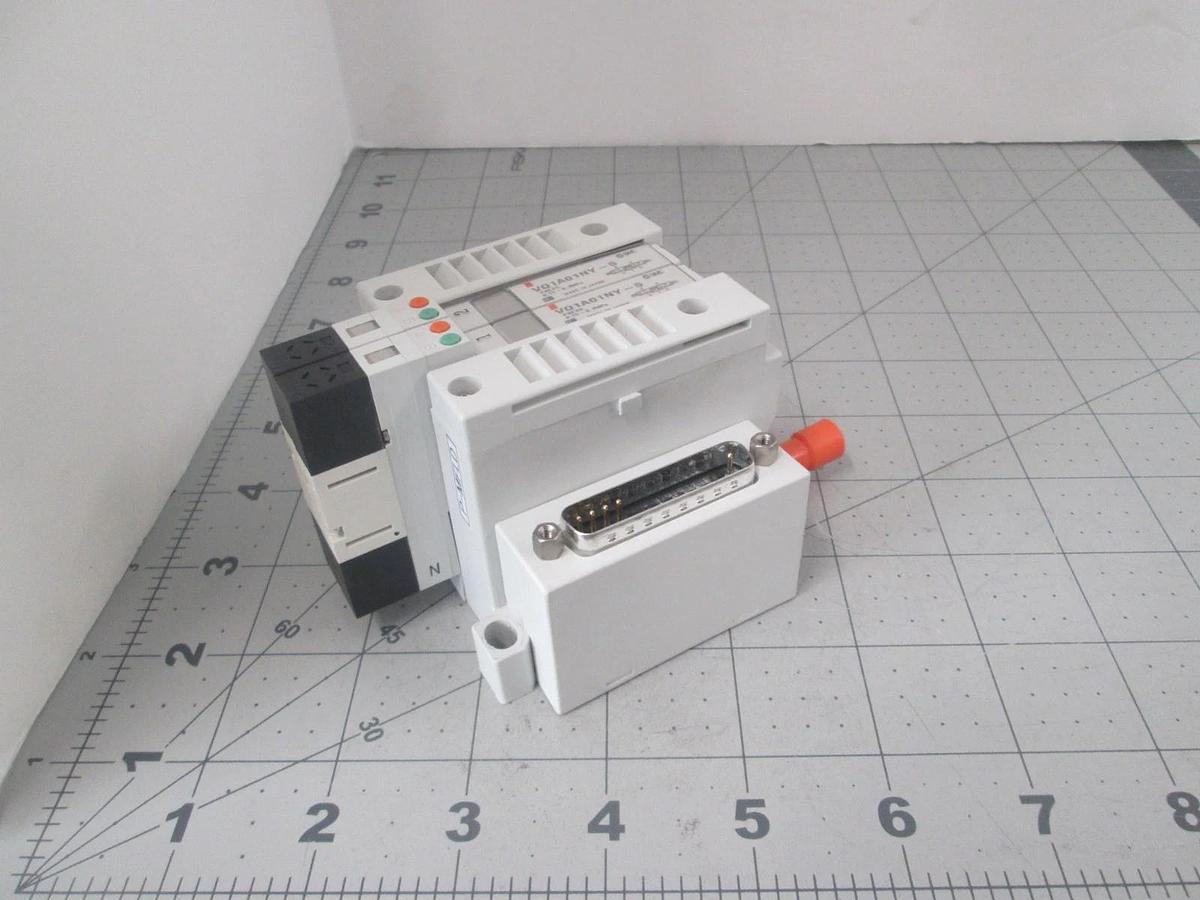 SMC, Pneumatic Valve Assy,VV5Q11-02-DA10203 & VQ1A01NY-5, Used